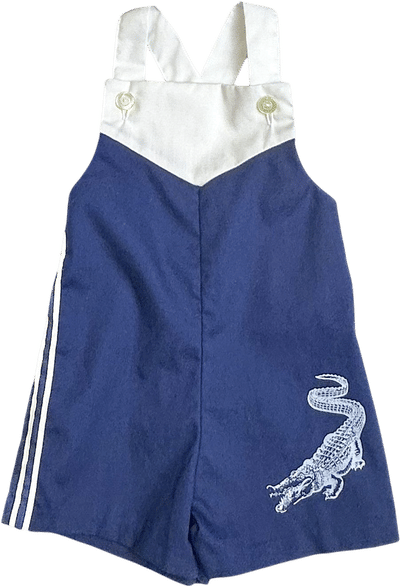 Vintage Alligator Romper