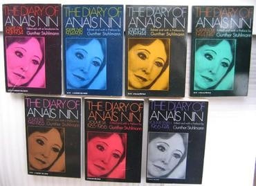The diary of anais nin volume 1