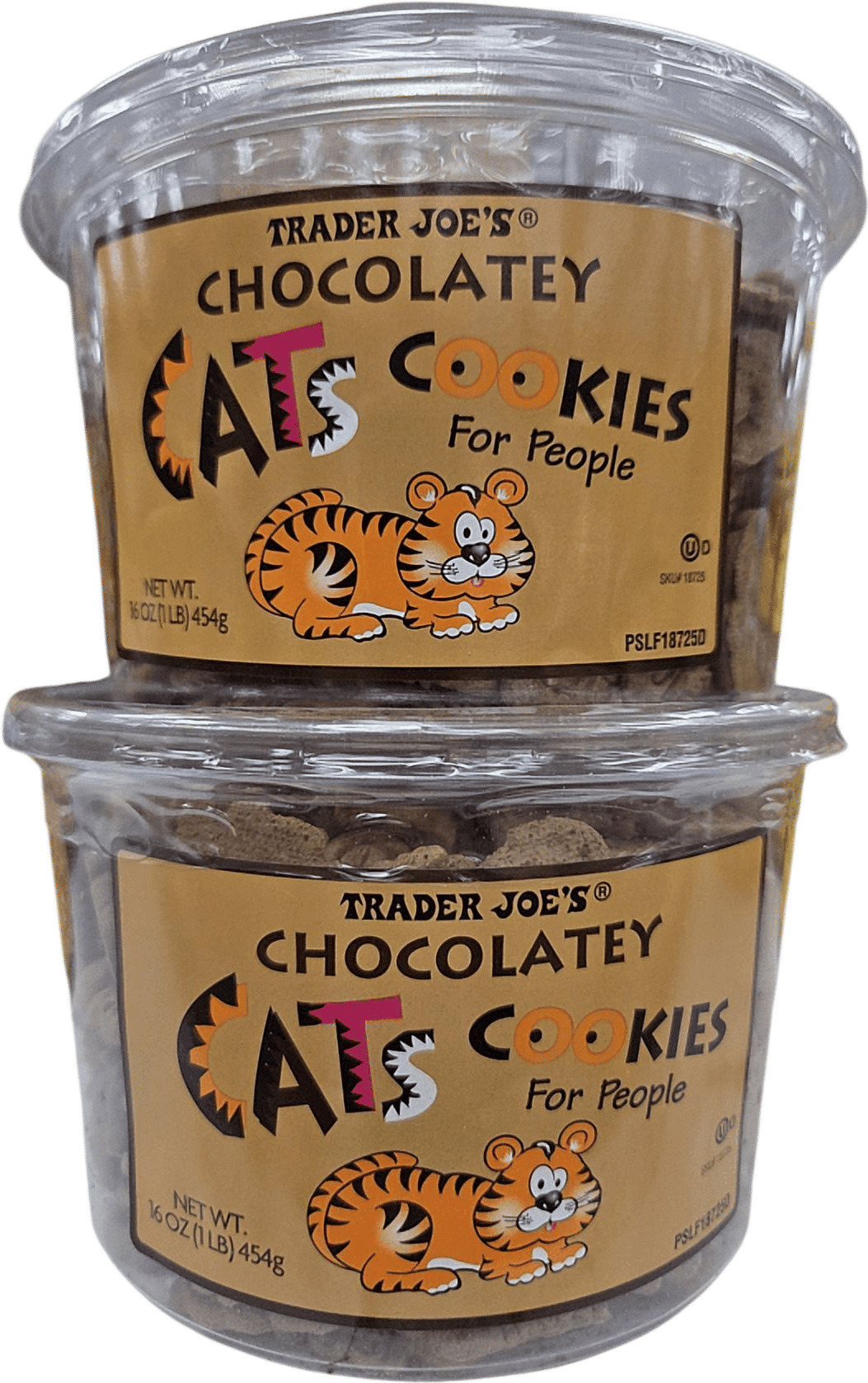 Trader Joe's Chocolatey Cats Cookies 