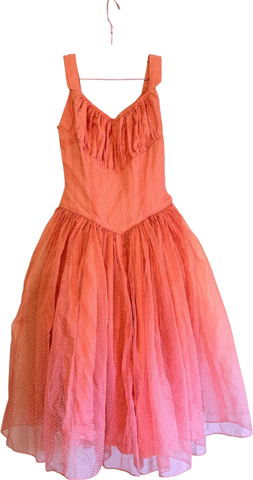 Pink 1950's Prom dress