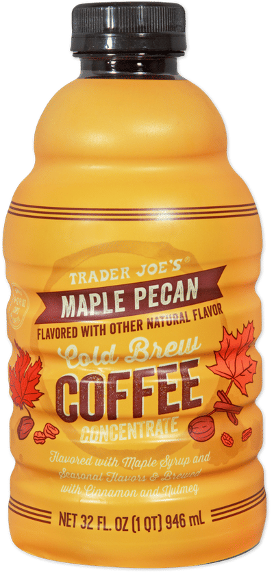 Trader Joe's Maple Pecan Cold Brew Coffee Concentrate