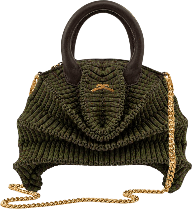Attesa bag dust army/chain | Balom
