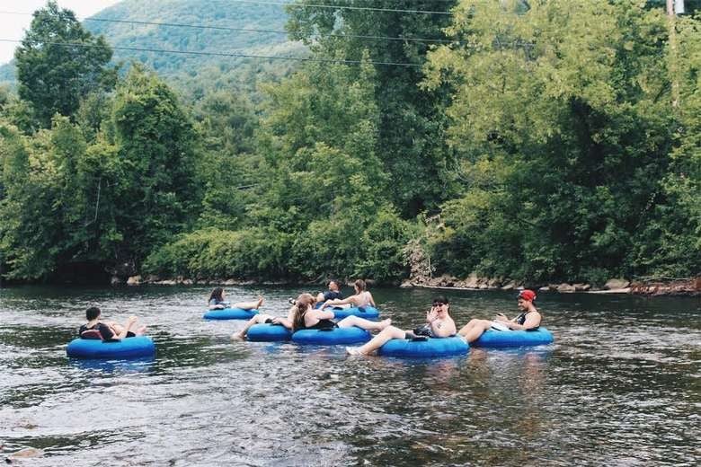 tubing on the Battenkill River
