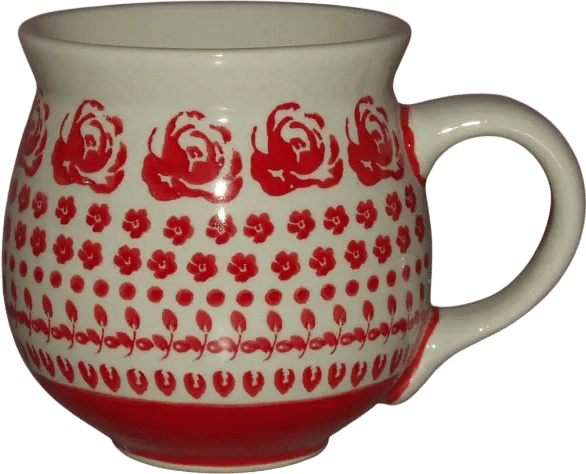 Polish Pottery 10 oz. Bubble Mug