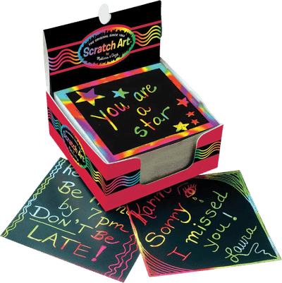 Scratch Art Mini Notes