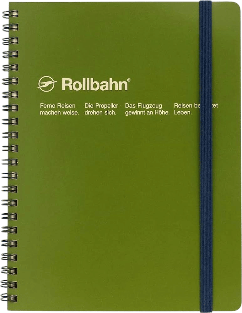 Delfonics Rollbahn spiral notebook
