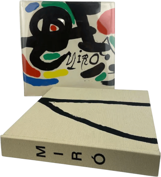Joan Miró Fotoscop Visual Language 1971 Tudor / Polígrafa Hardcover Art Book