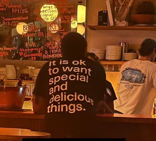 special and delicious things