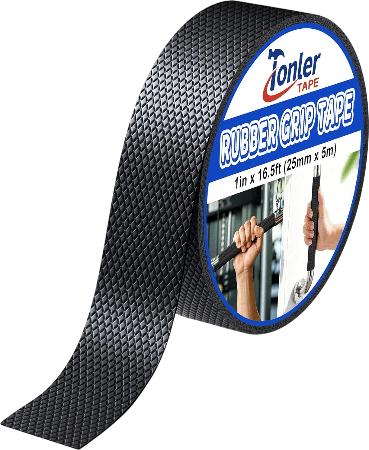 Black Rubber Grip Tape