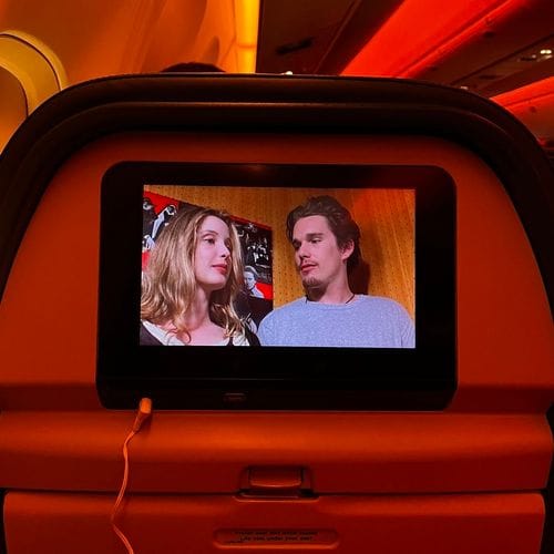 NOT connecting to the in-flight wifi