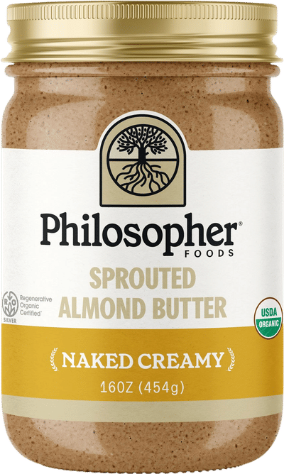 Sprouted Almond Butter, Naked Creamy