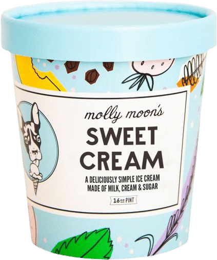 molly moon’s sweet cream ice cream