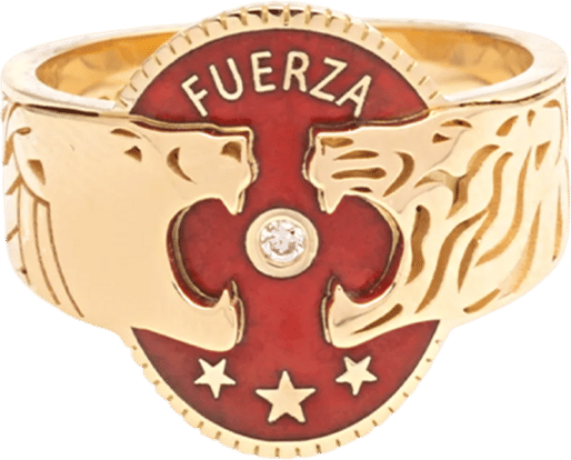 Strength Cigar Band Ring