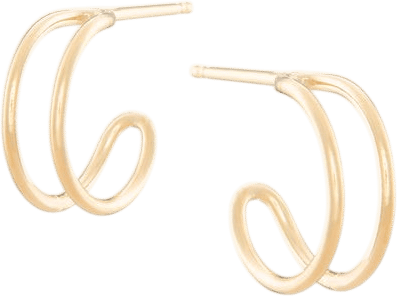 Baleen recycled metal hoops