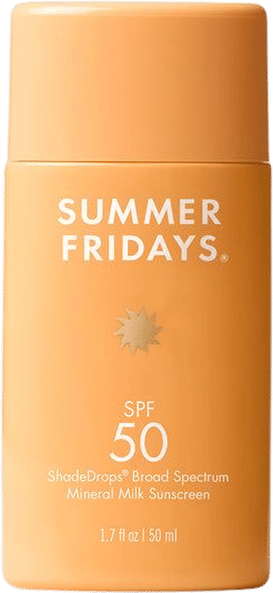 Summer Fridays ShadeDrops SPF 50 Mineral Milk Sunscreen