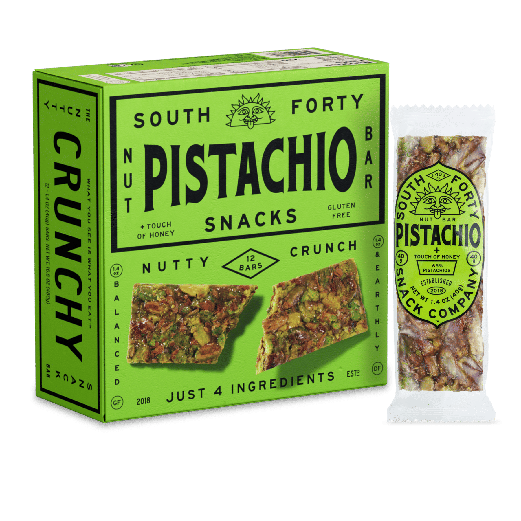 South 40 Snacks Nut Bars