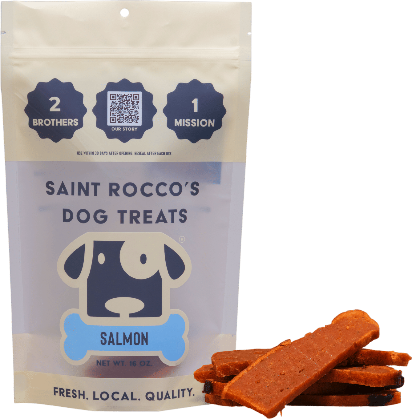 Saint Rocco's Alaskan Salmon Treats