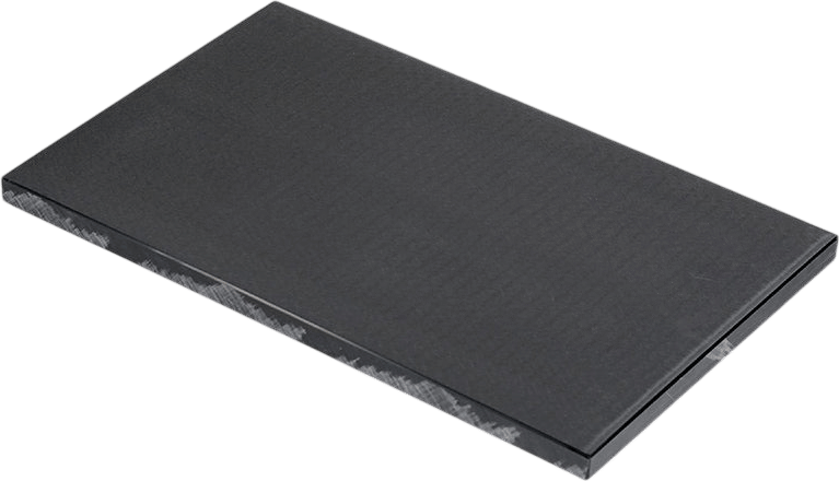 KAMA-ASA Knife Friendly Black Cutting Board