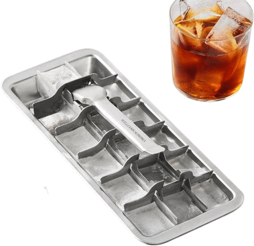 Stainless steel ice trays