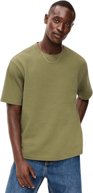 Old Navy Loose Short-Sleeve Textured Waffle T-Shirt