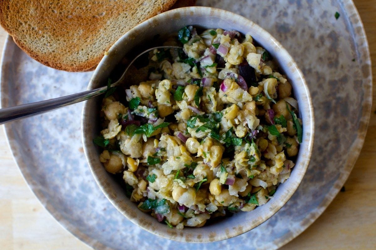 Smitten Kitchen Smashed Chickpea Salad