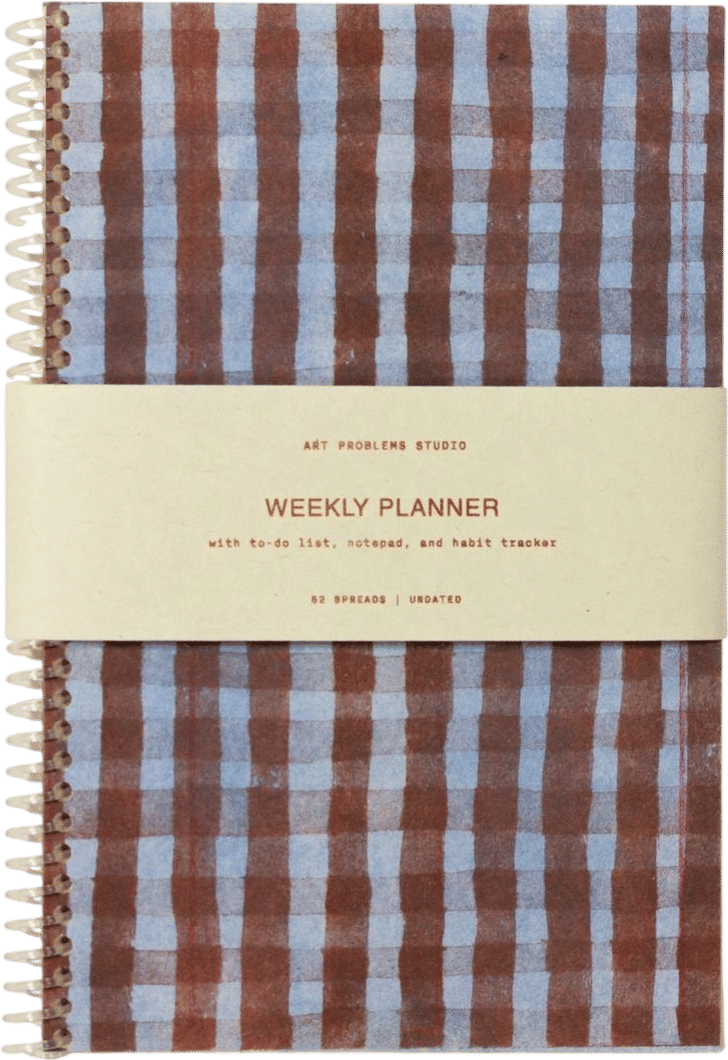 Art Problems Studio Weekly Planner