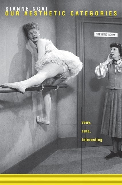 Our Aesthetic Categories: Zany, Cute, Interesting (Sianne Ngai)