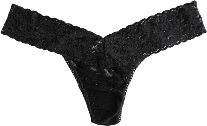 Signature Lace Low Rise Thong