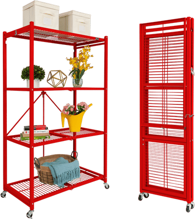 Origami R5 4-Shelf Foldable Storage Rack
