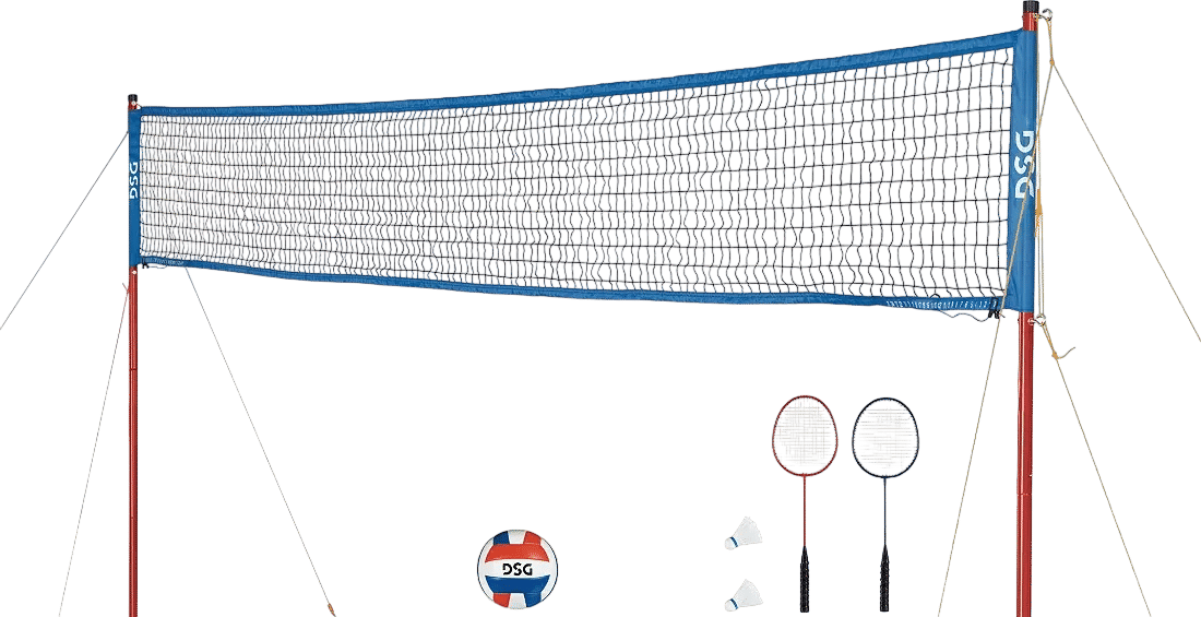 Badminton & Volleyball Combo Set