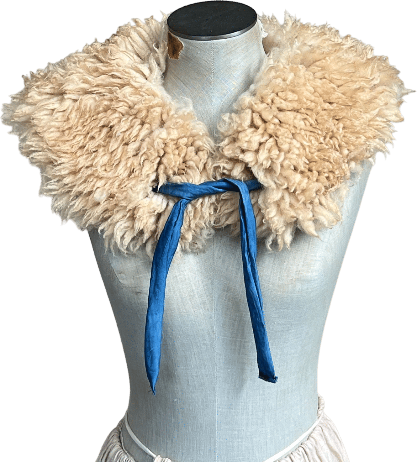 Sheepskin collar from Yama Craft