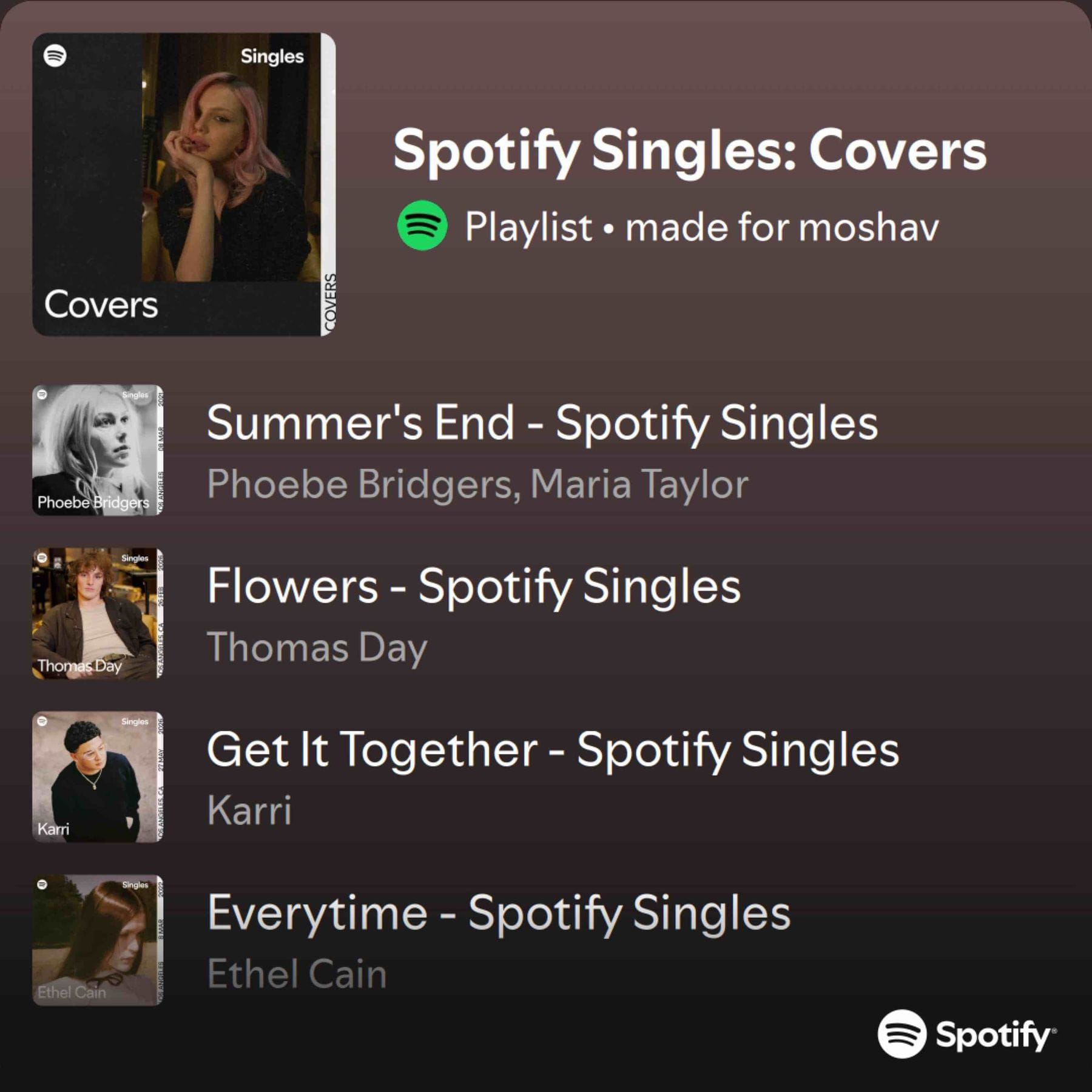 Spotify Singles: Covers