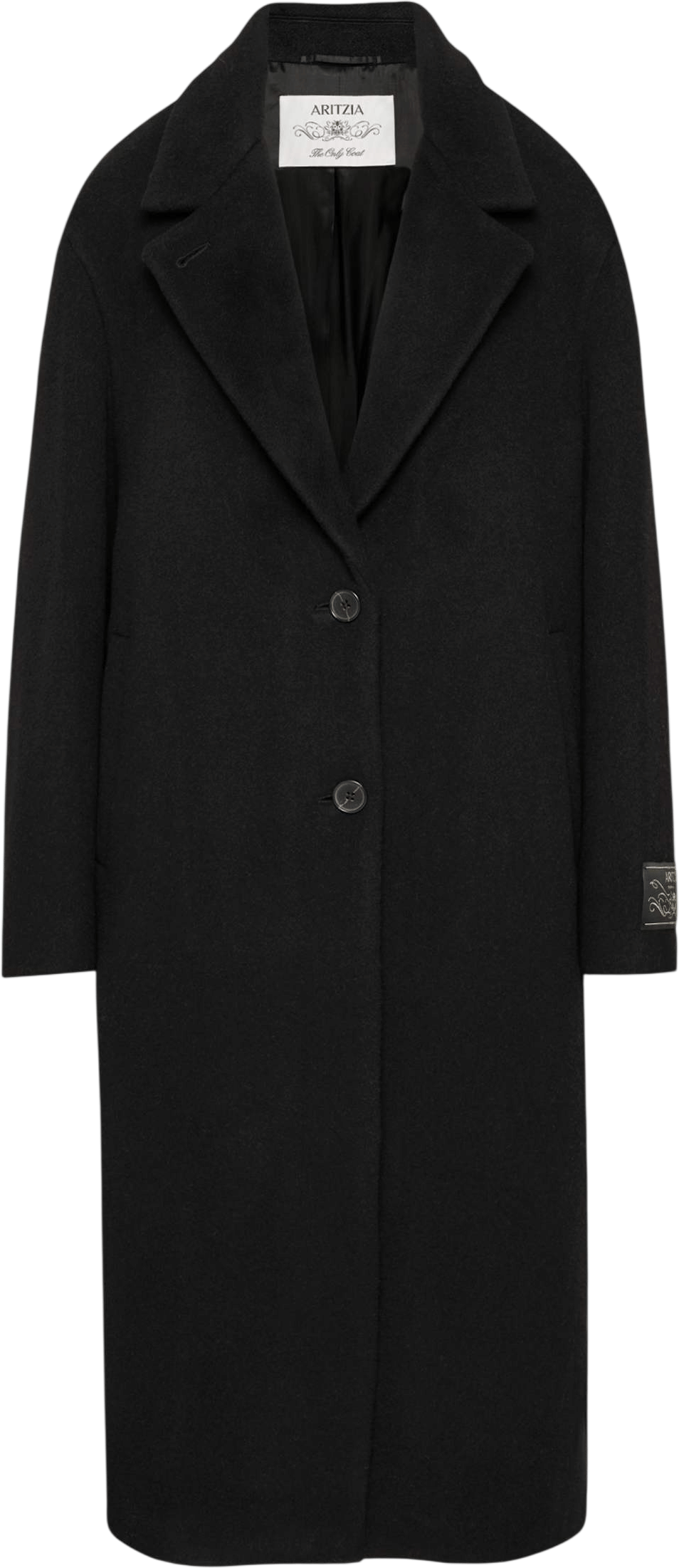 A long wool coat
