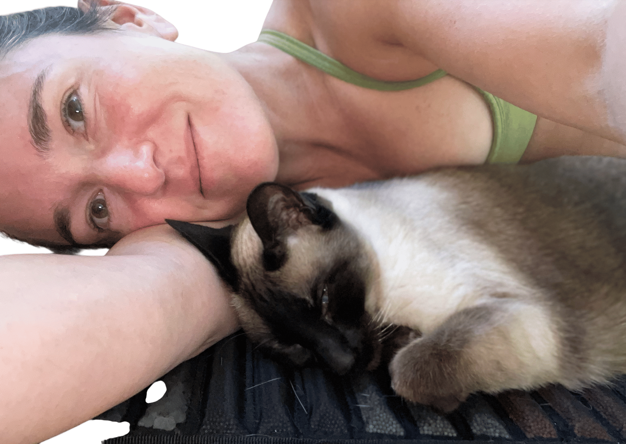 red light sauna mat, not just for humans!