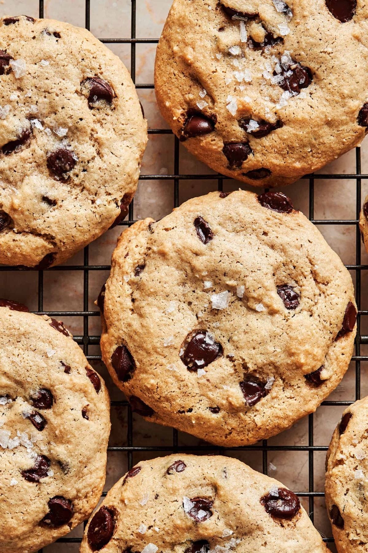 Kale Junkie Tahini Chocolate Chip Cookies