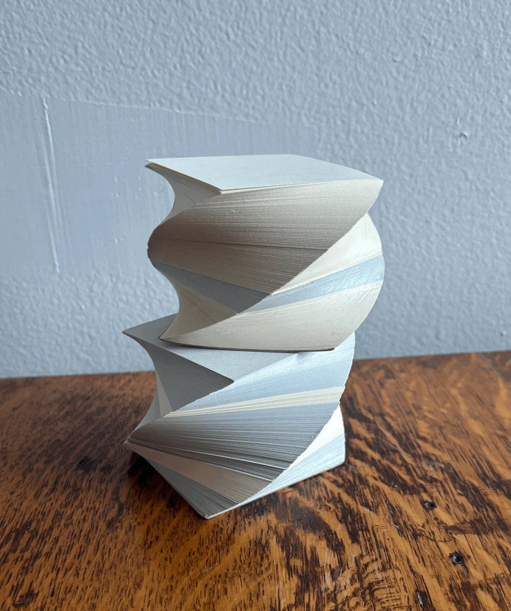 Pack of 2 Mini Pacific Grey and Ecru Spiral Pads