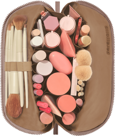 The Bronze Traveller Makeup Bag