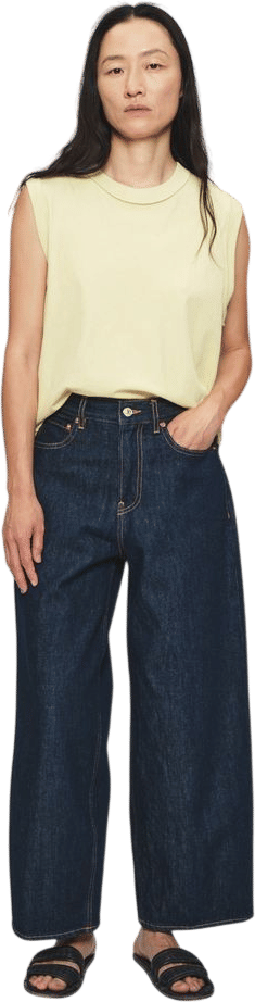 Cropped Roomy Jean