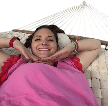 Chilling in a hammock