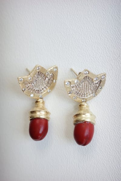 Mescal Bean Earring