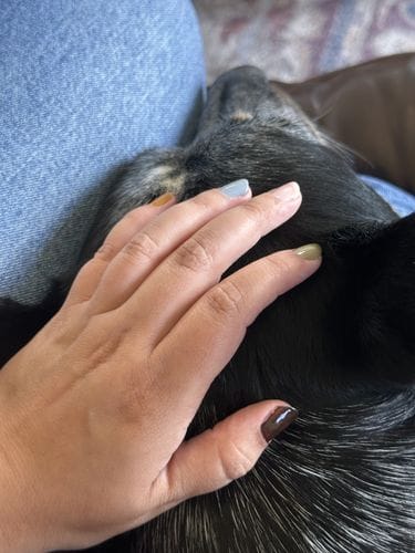 Painting your nails all different colors