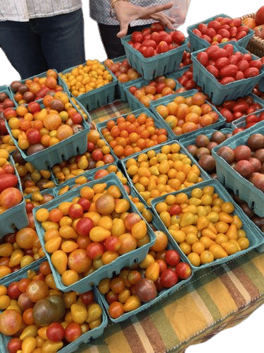 Find the best farmers market in your town and go BUCK WILD on summer produce