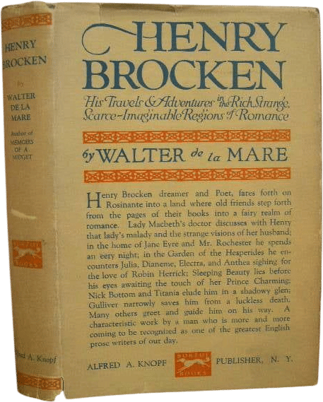 "Henry Brocken" by Walter de la Mare