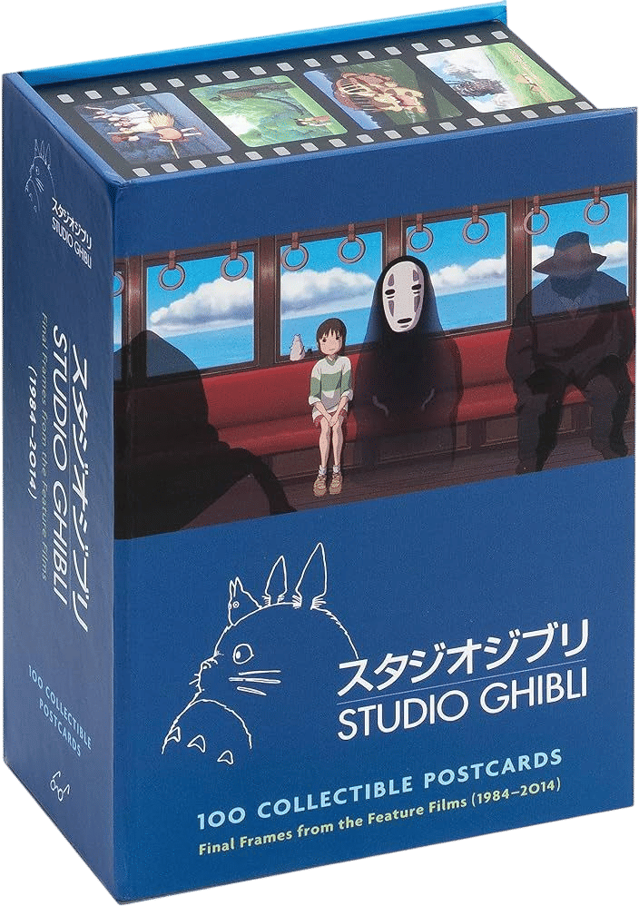 studio ghibli post cards