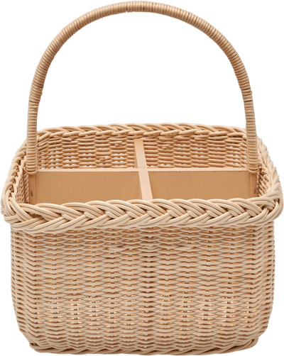 Gerbera Handwoven Wicker Cutlery Holder