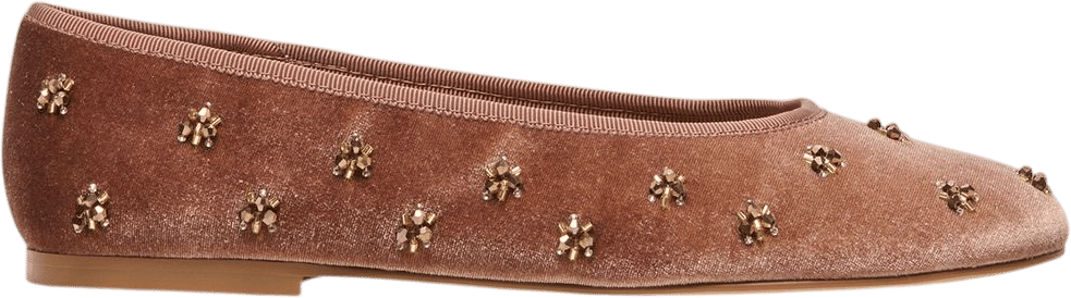Calia Velvet Ballet Flat