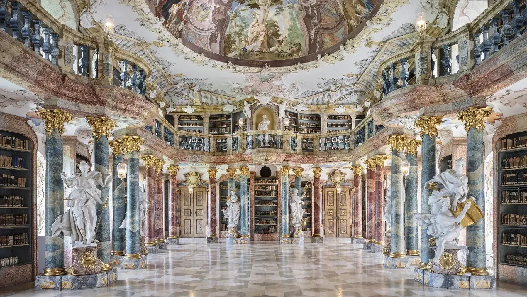 Wiblingen Abbey Library