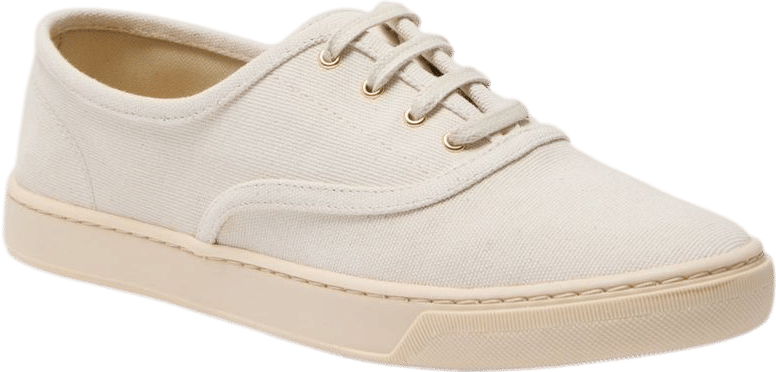 Ivory Canvas Bea Sneakers