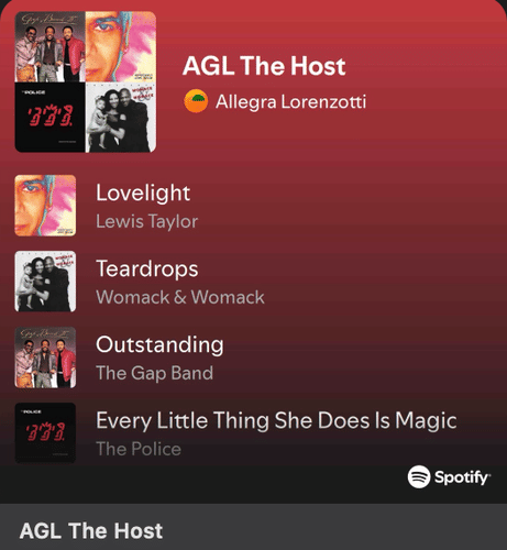 Dinner Party Playlist 