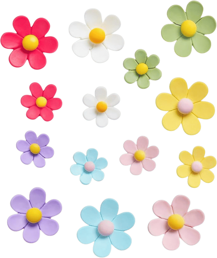 Flower Fridge Magnets